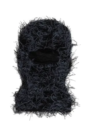 Otto Grey Fuzzy Ski Mask