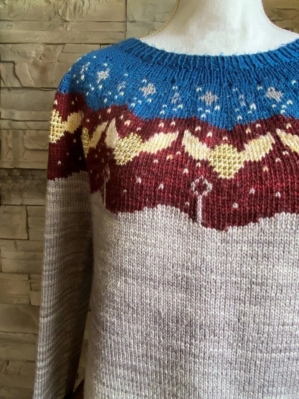 Quidditch Yoke Pullover | Knitting kit