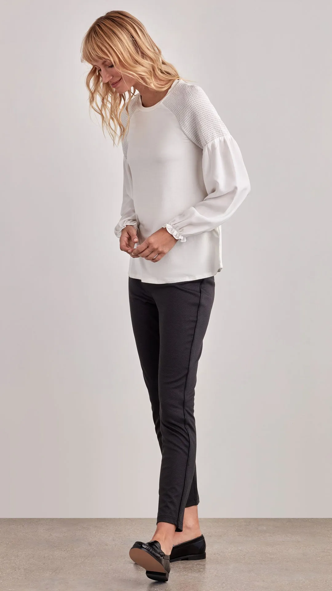 RAGLAN SLEEVE KNIT TOP