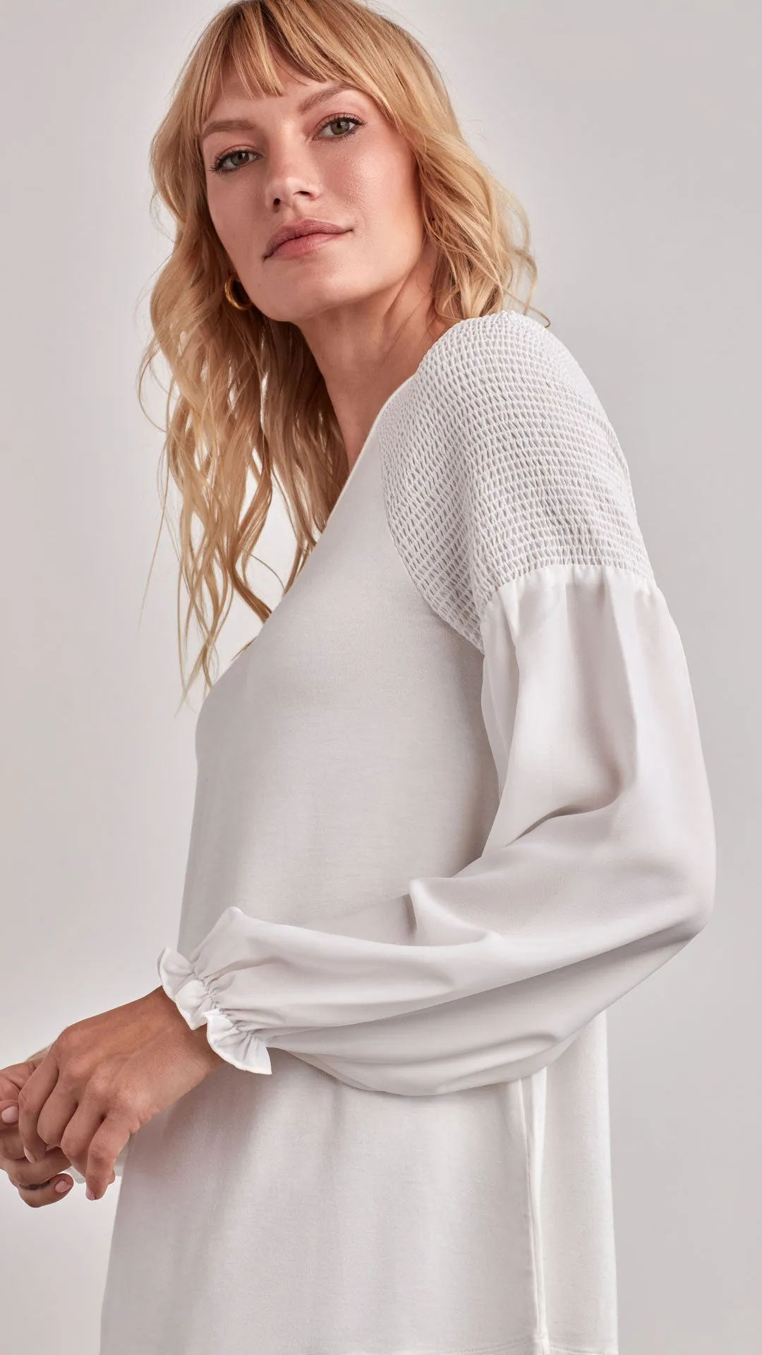 RAGLAN SLEEVE KNIT TOP