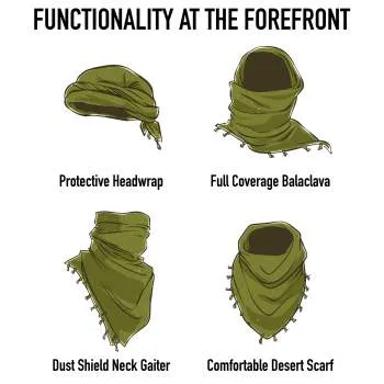 Rothco Shemagh Tactical Desert Keffiyeh Scarf