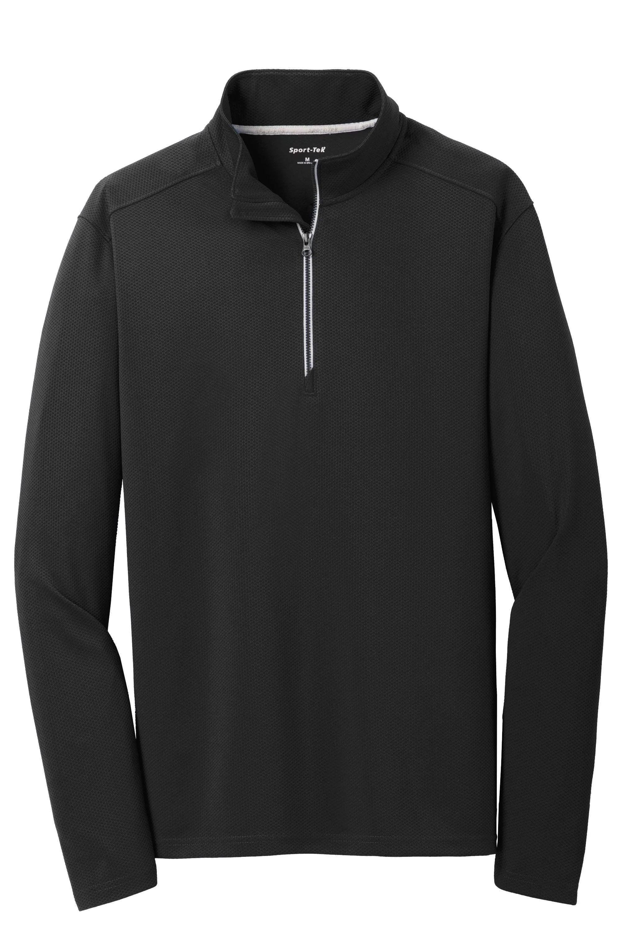 ST860 | Sport-Tek® Unisex Sport-Wick® Textured 1/4-Zip Pullover