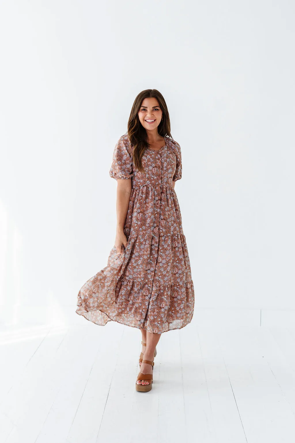 Tea Time Tiered Dress