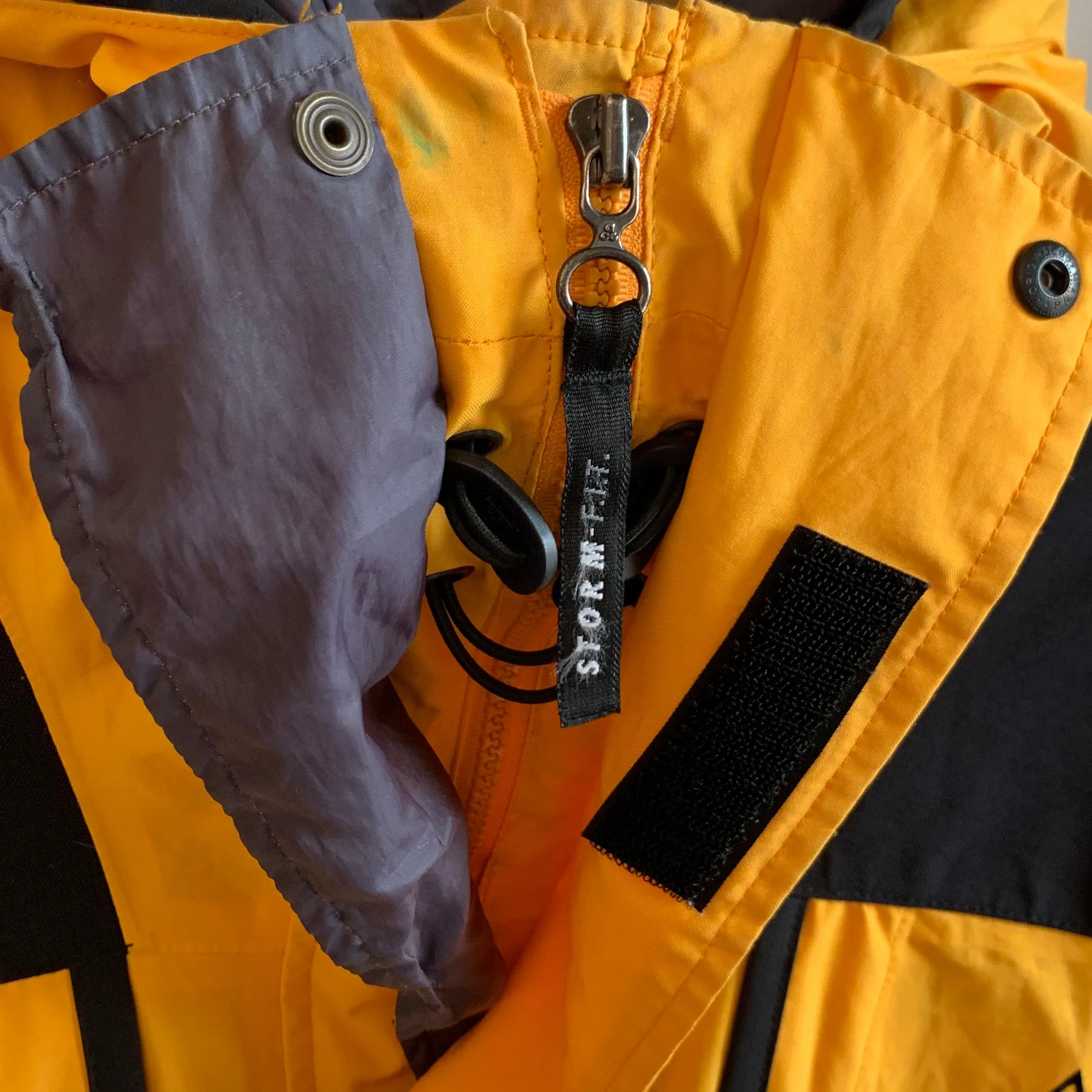 Vintage Yellow ACG Parka Jacket L