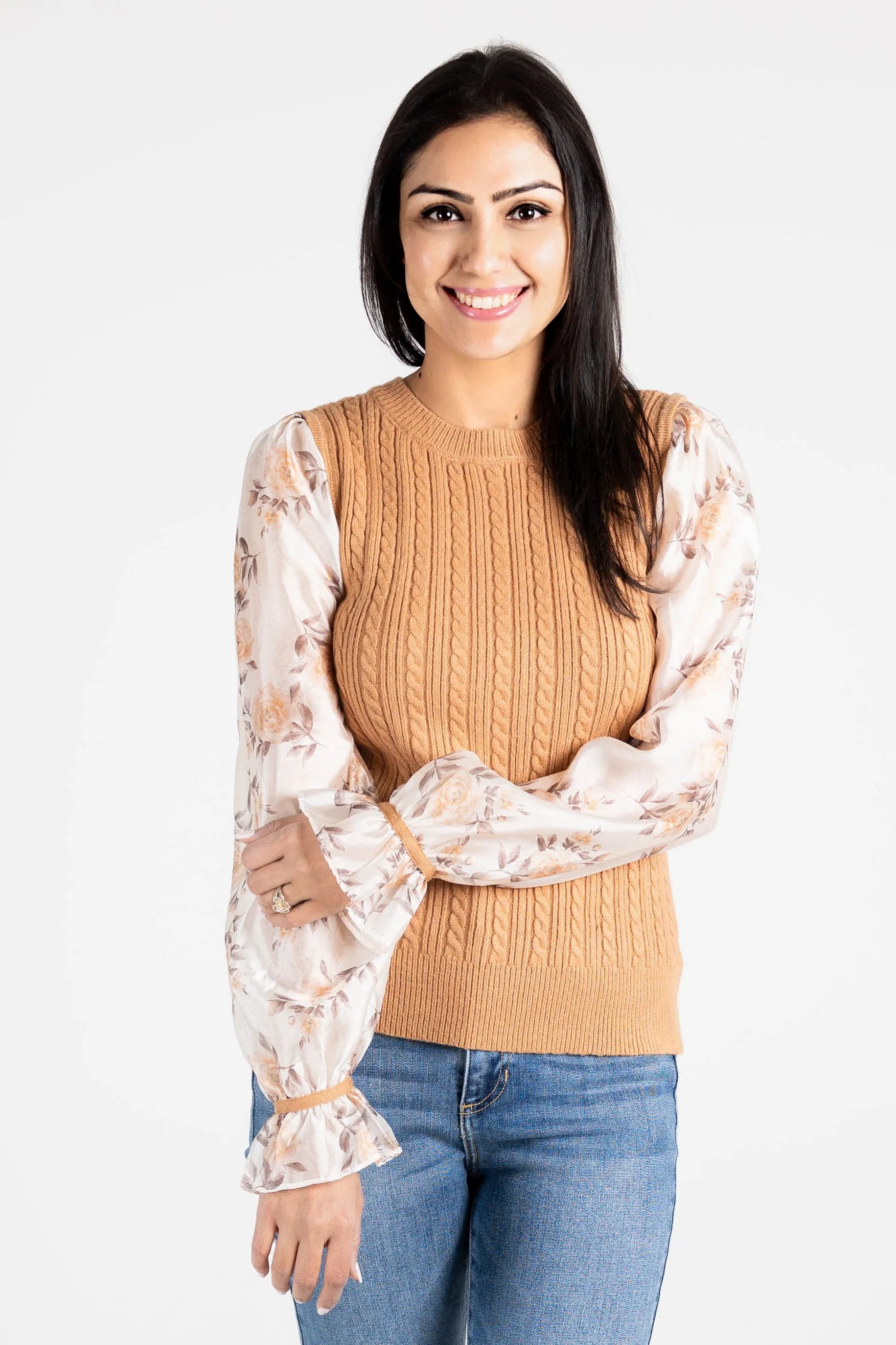 Wanna Be With You Knit Sweater Top