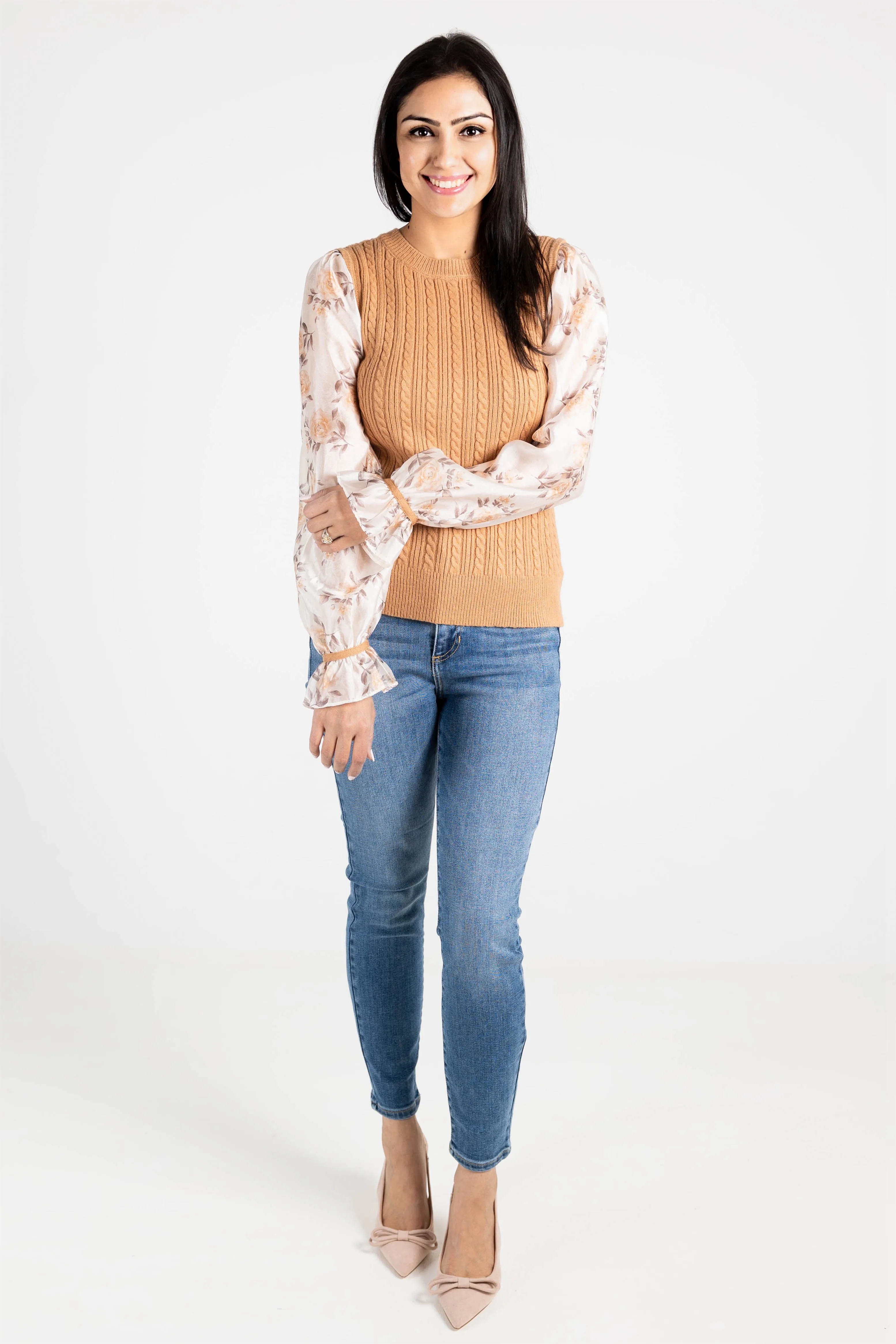 Wanna Be With You Knit Sweater Top