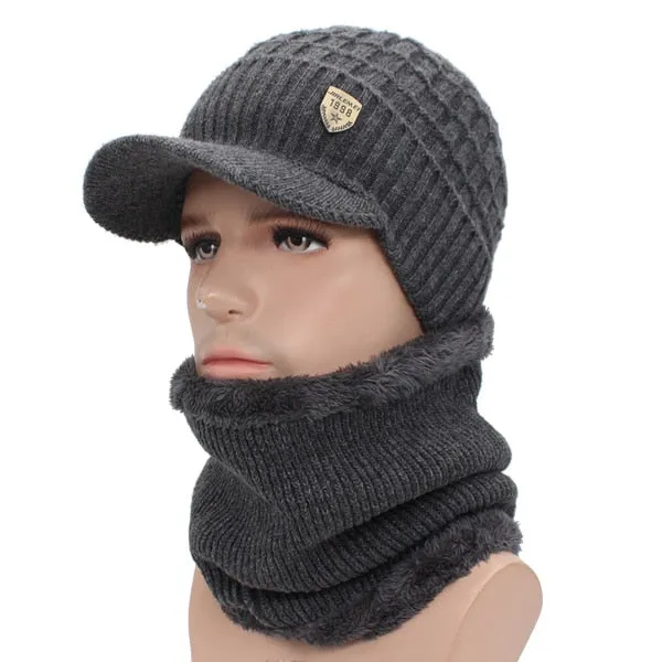 Winter Hat Skullies Beanies Hats Winter Beanies For Men Women Wool Scarf Caps Balaclava Mask Gorras Bonnet Knitted Hat