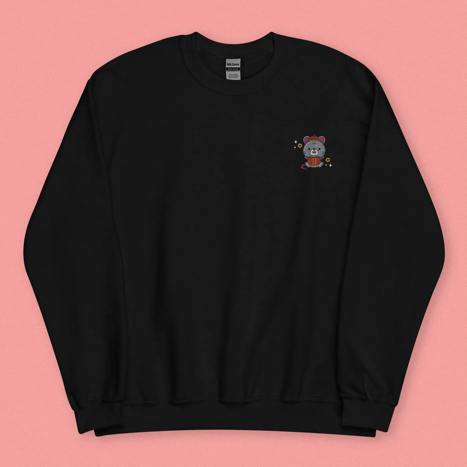 Year of the Rat Embroidered Sweatshirt