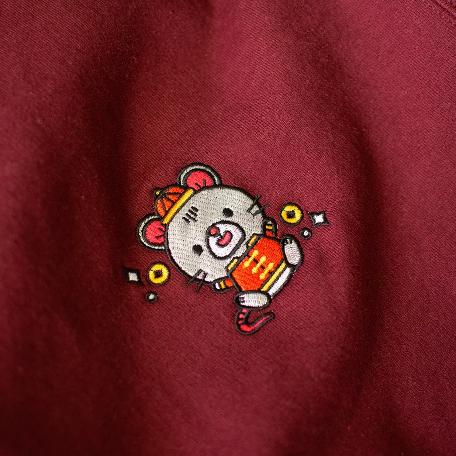 Year of the Rat Embroidered Sweatshirt