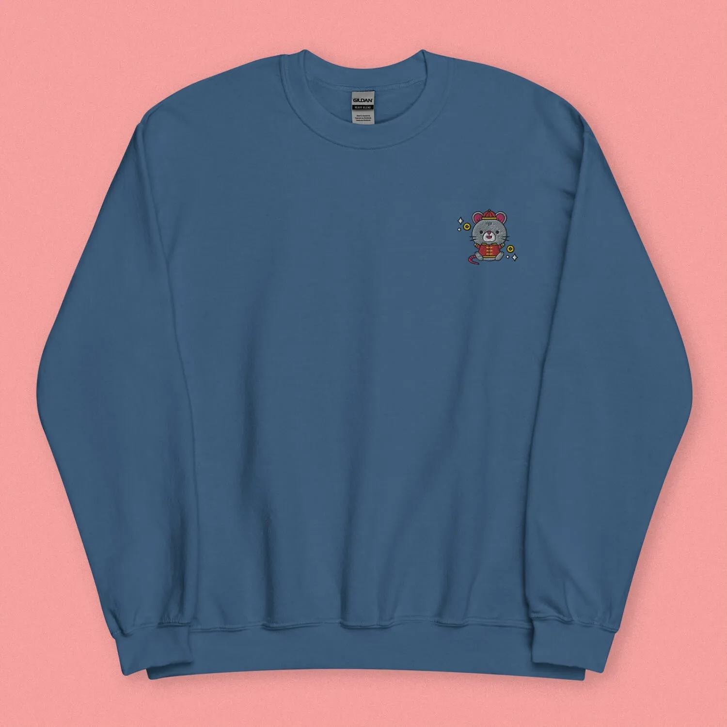 Year of the Rat Embroidered Sweatshirt